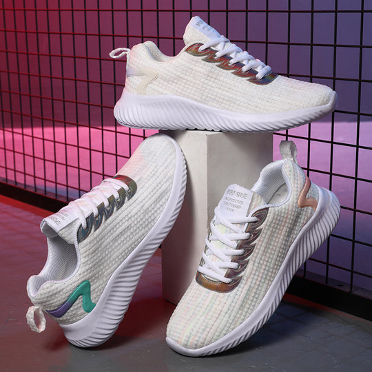 Damen Sportliche Sneakers mit innovativem Mesh-Obermaterial und dämpfender Sohle EB
