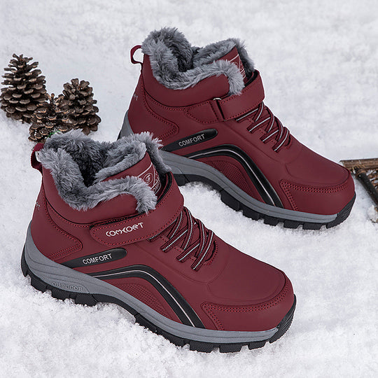 Damen wasserfeste Winterstiefel mit isolierendem Futter und rutschfester Sohle EB