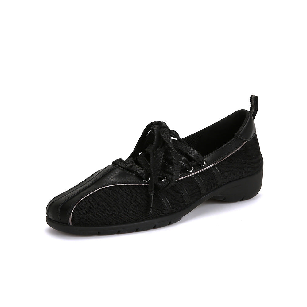 Damen Sportliche Schnürschuhe mit atmungsaktiver Obermaterialstruktur und rutschfester Sohle EB