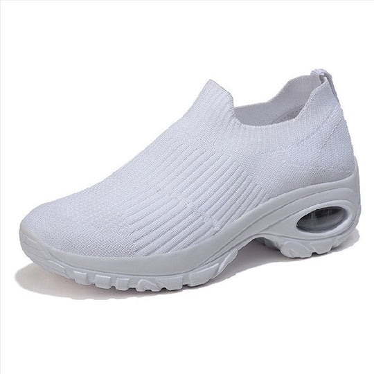 Damen Bequeme Sneakers mit elastischem Strickoberteil und Luftpolstertechnologie EB