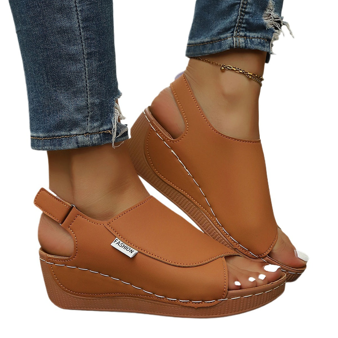 Damen Komfortable Clogs mit modischem Riemen EB