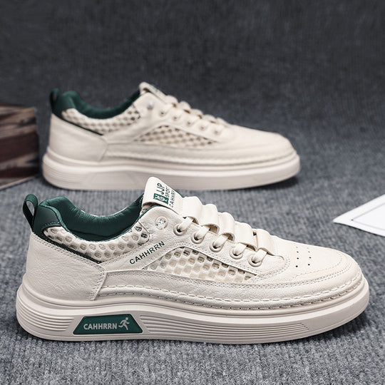 Damen Modische Sneakers mit atmungsaktivem Obermaterial und komfortabler Dämpfung EB