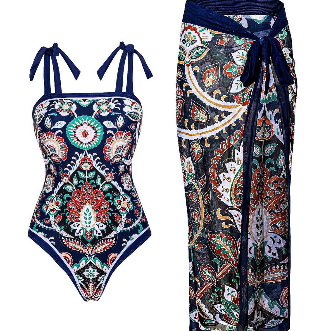 Damen Tankini-Set mit traumhaftem Paisleymuster EB