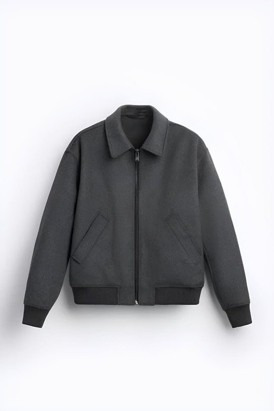 Damen Fleece-Bomberjacke mit praktischen Seitentaschen und modernem Schnitt EB
