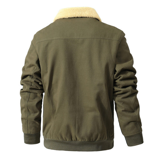 Herren modische Jacke mit luxuriösem Fleecefutter EB