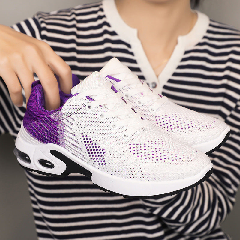 Damen Atmungsaktive Sneaker mit dämpfenden Luftpolstern EB