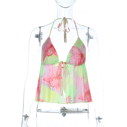 Damen Blusenshirt mit floralem Design EB