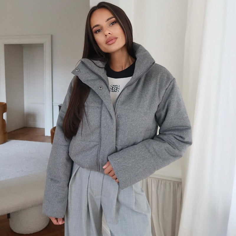 Damen kuschelige und warme Steppjacke EB