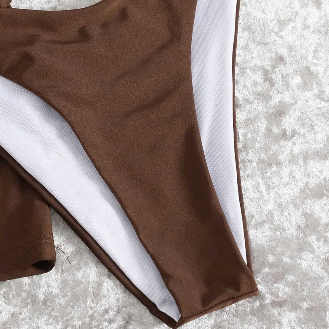 Damen Bikini-Set mit luxuriösem Sternenakzent EB