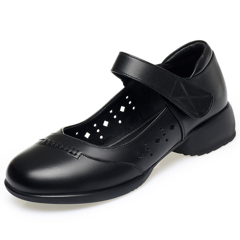 Damen Mary Jane Ballerinas mit verstellbarem Riemen und komfortabler Sohle EB