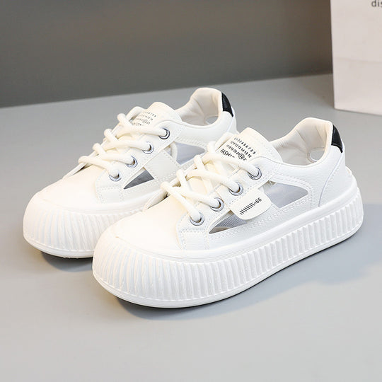 Damen Sportliche Sneaker mit atmungsaktiver Mesh-Oberfläche und flexiblem Design EB