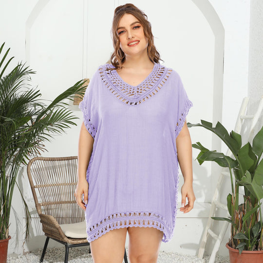 Damen eleganter häkeln Strandüberwurf EB