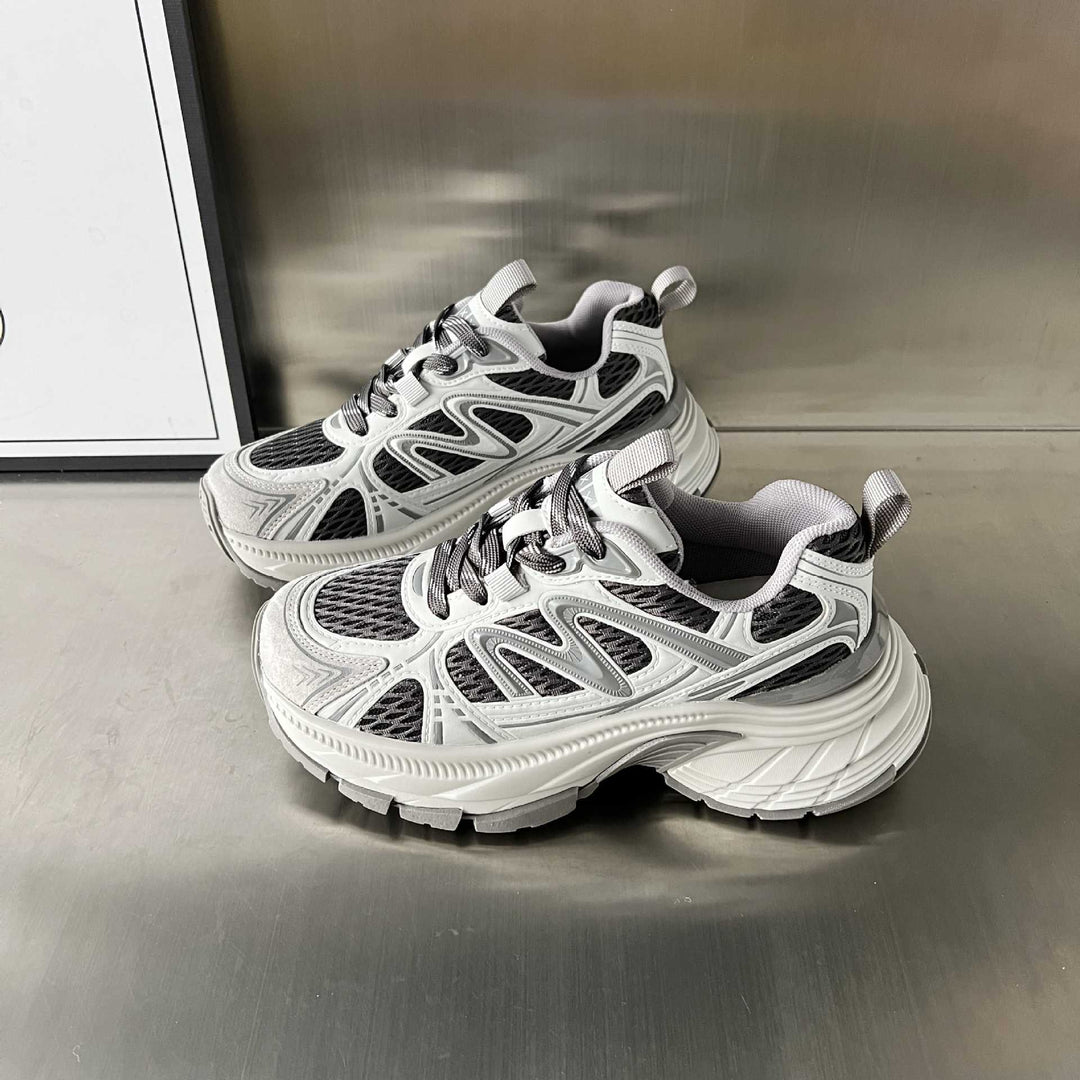 Damen Sportlich-dynamische Sneakers mit atmungsaktivem Obermaterial und ergonomischer Dämpfungstechnologie EB