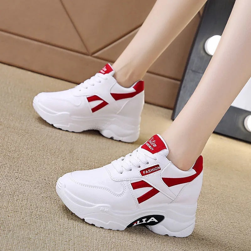Damen Sportliche Trainer mit dämpfender Sohle und modischem Design EB
