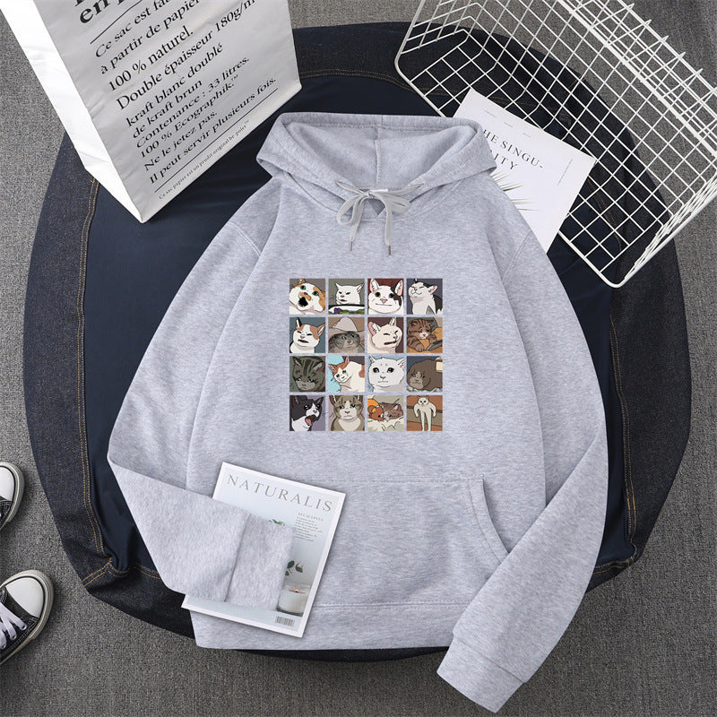 Damen Sweatshirt mit Tier-Motiv EB