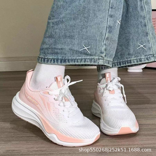 Damen Leichtgewichtige Lauf- und Freizeitschuhe mit atmungsaktivem Mesh-Obermaterial EB