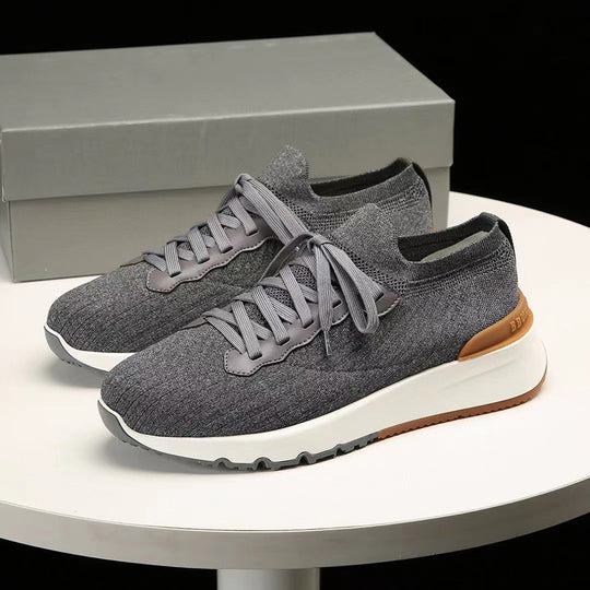 Damen Sportliche Lauf-Sneaker mit atmungsaktivem Obermaterial und dämpfender Sohle von EB