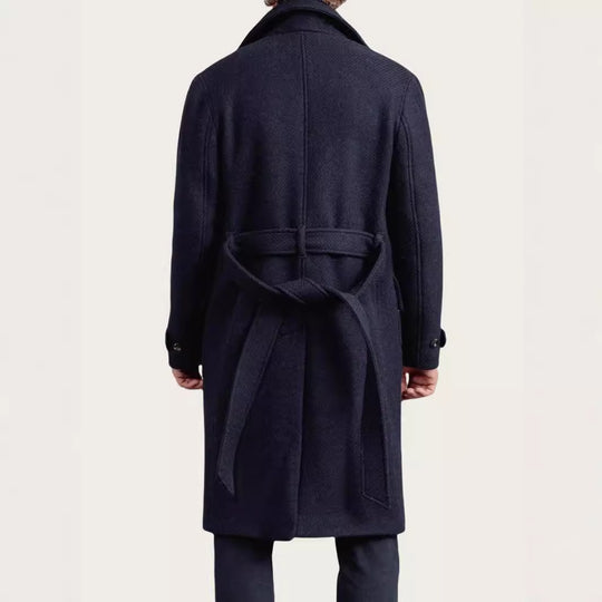Herren eleganter Wool Peacoat EB