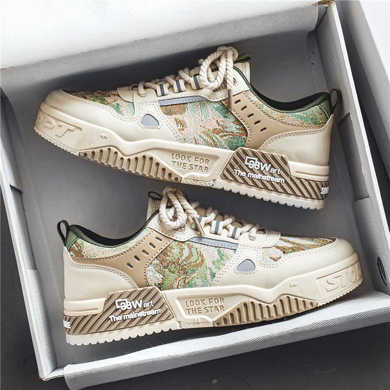 Damen modische Sneakers mit innovativer Textiloberfläche und rutschfester Sohle EB