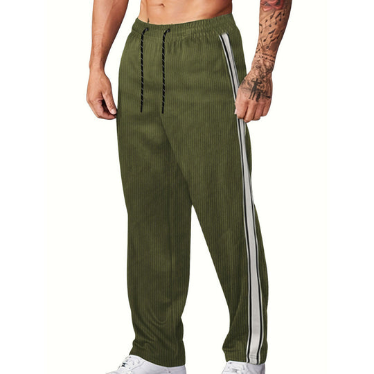 Herren Sportliche Freizeithose mit seitlichen Streifen EB