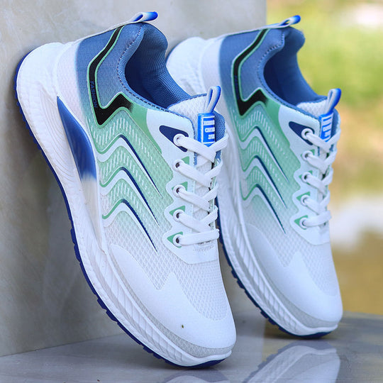 Damen Sportliche Laufschuhe mit atmungsaktiver Mesh-Oberfläche und dämpfender Sohle EB