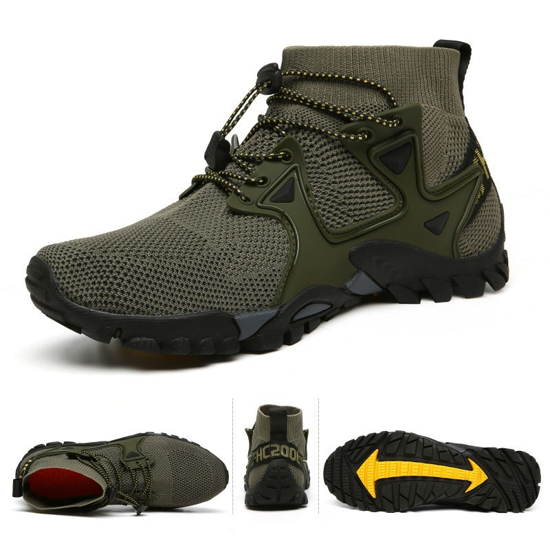 Damen Sportliche Wanderschuhe mit atmungsaktiver Mesh-Oberfläche und stabilisierenden Eigenschaften EB