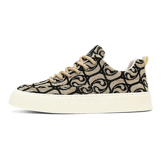 Damen Modische Casual Sneakers mit einzigartigem Muster EB