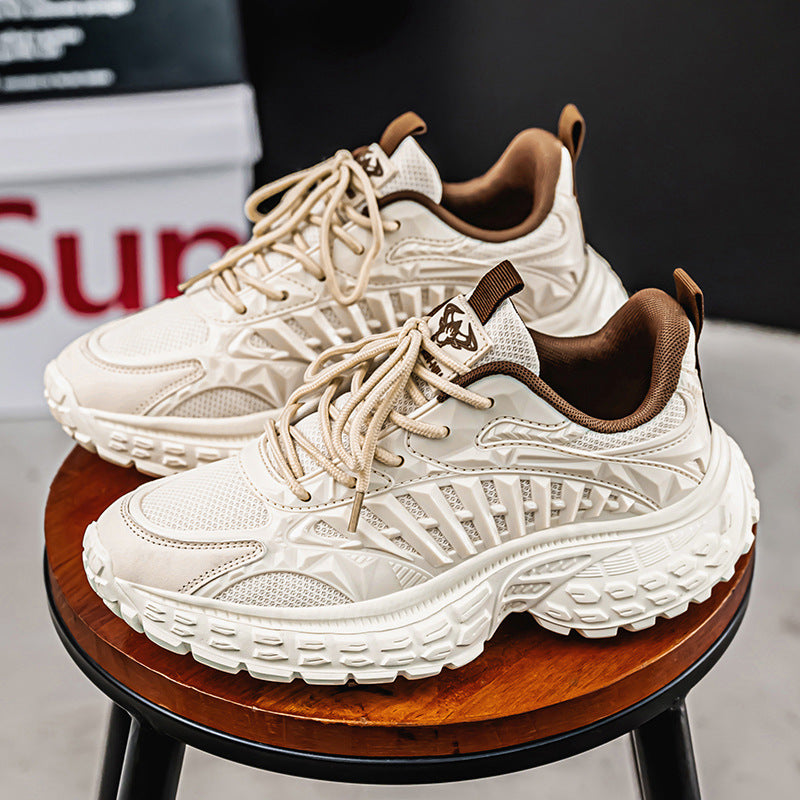 Damen Sportliche chunky Sneakers mit innovativer Dämpfungstechnologie und rutschfester Sohle EB