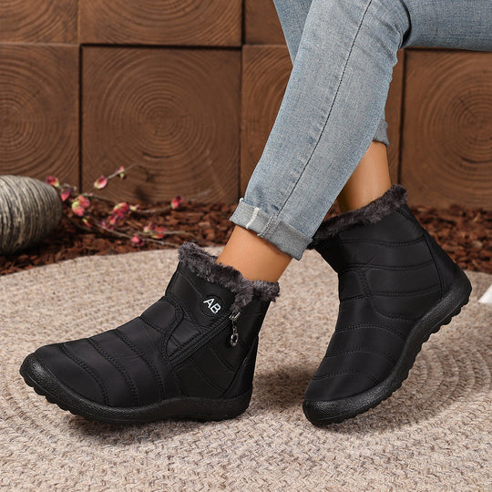 Damen Winterboots mit innerer Isolation und wasserabweisendem Obermaterial EB