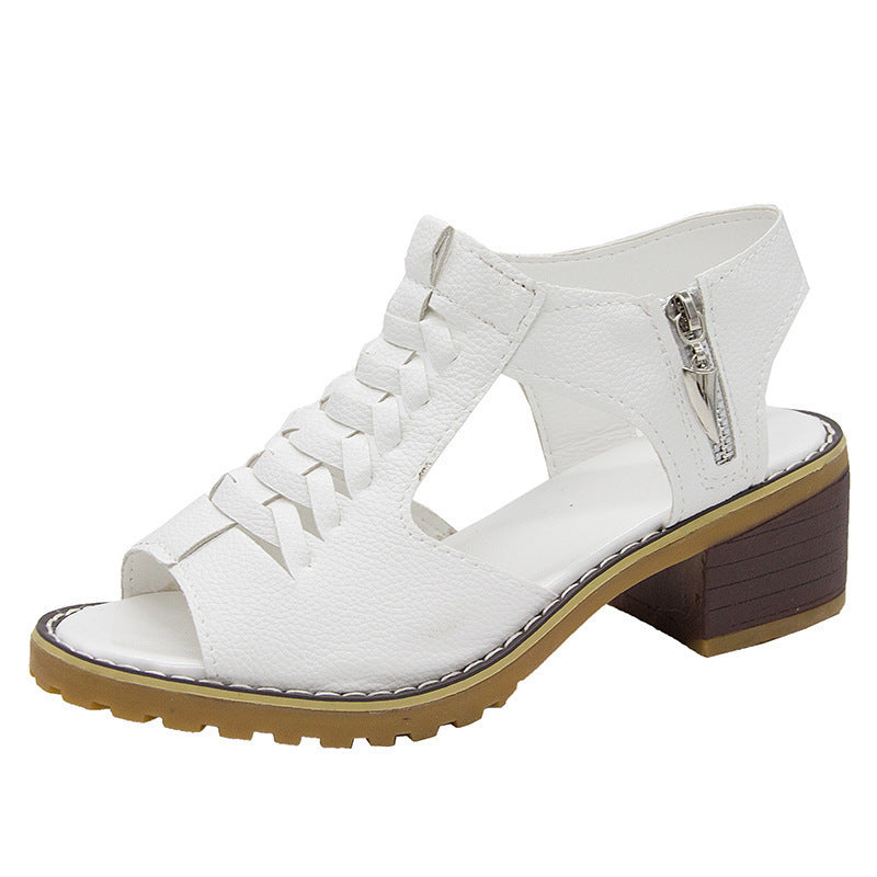 Damen Atmungsaktive Sandalen mit modischer Schnürung EB