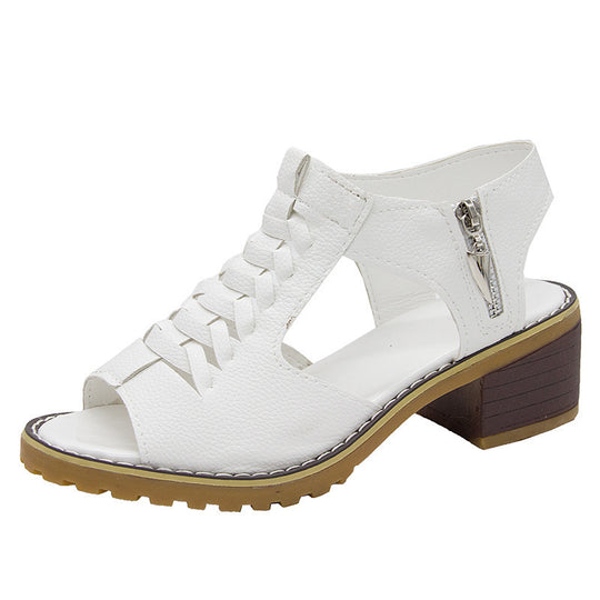 Damen Atmungsaktive Sandalen mit modischer Schnürung EB