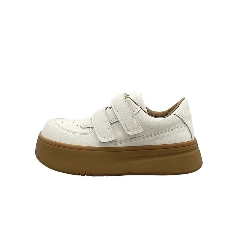 Damen Plattform-Sneaker mit verstellbaren Klettverschlüssen und sportlichem Design EB