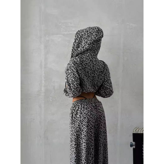 Damen Grafikdruck Loungewear Set EB