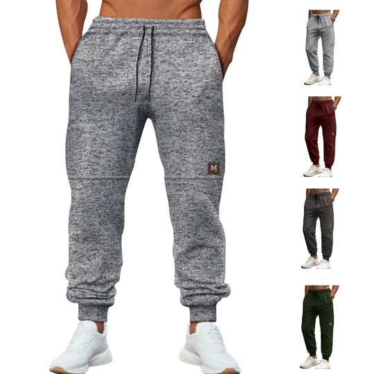 Herren Sportliche Sweatpants mit atmungsaktiver Struktur und elastischem Bund EB