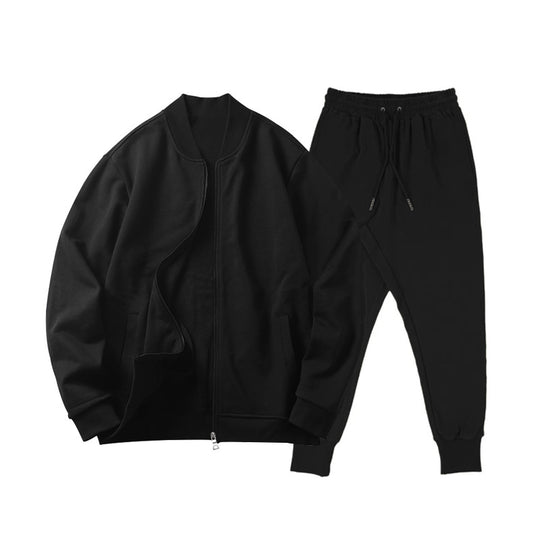 Herren Sportliches Freizeit-Set mit elastischem Bund und funktionalen Taschen EB