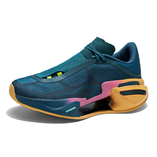 Herren moderne Sneaker mit skulpturierter Plateau-Performancesohle, nahtlosem Strickschaft und integrierter Fersenstütze EB
