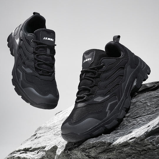 Damen Sportliche Trail Schuhe mit atmungsaktiver Mesh-Oberfläche und rutschfester Sohle EB