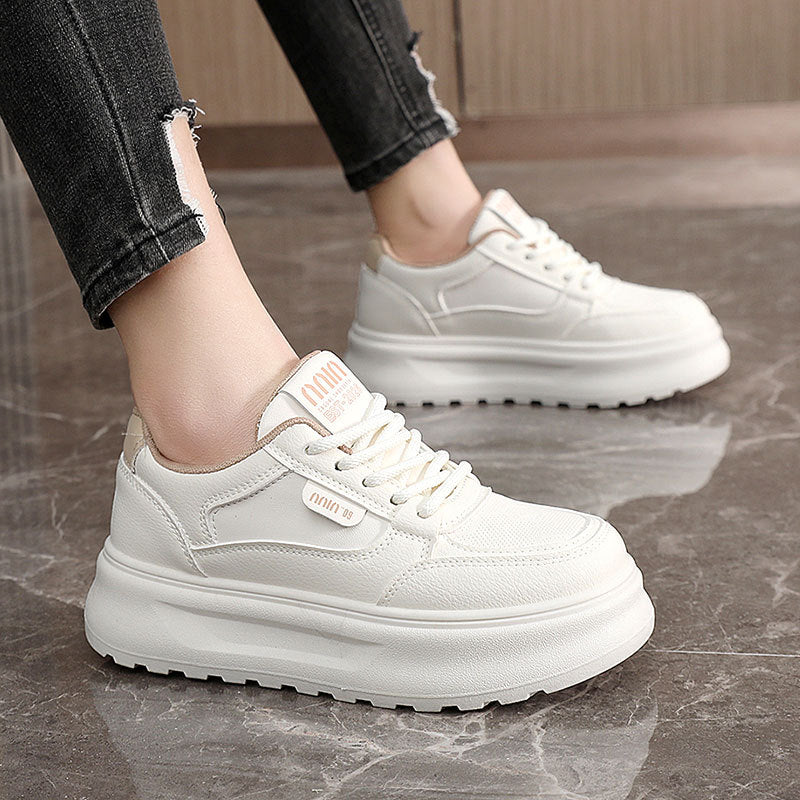 Damen Platform Sneakers mit modernem Design und bequemer Dämpfung EB