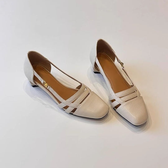 Damen Slingback Pumps mit modischem Riemendesign EB