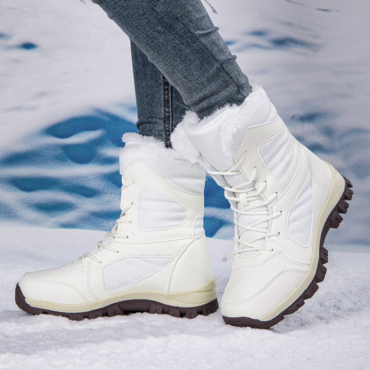Damen Winterstiefel mit isolierendem Innenfutter und rutschfester Profilsohle EB
