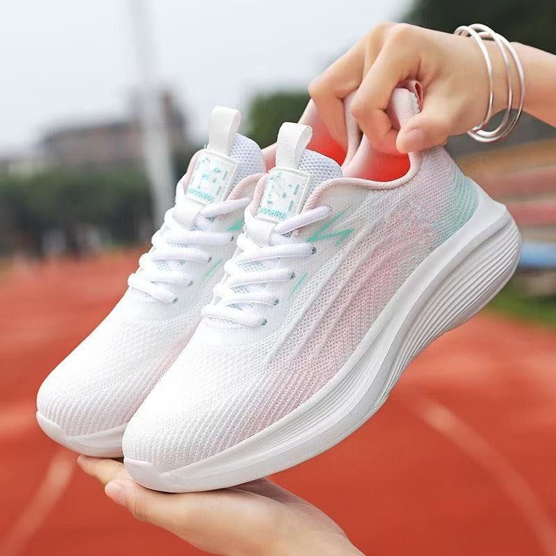 Damen Hochleistungs-Sneaker mit atmungsaktiver Mesh-Oberfläche und voluminöser Dämpfungstechnologie EB