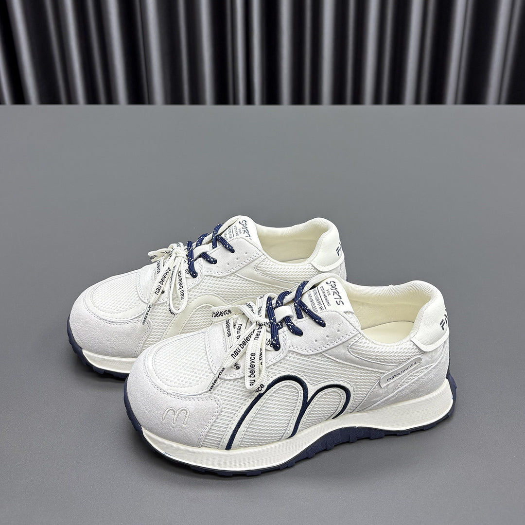 Damen Sportliche Sneakers mit atmungsaktivem Obermaterial und dämpfender Sohle EB