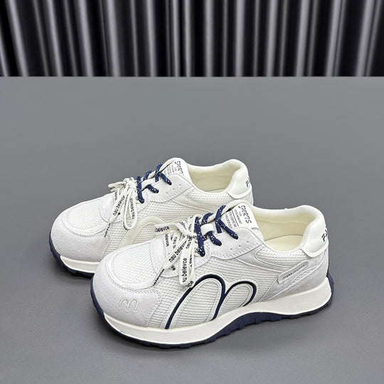 Damen Sportliche Sneakers mit atmungsaktivem Obermaterial und dämpfender Sohle EB