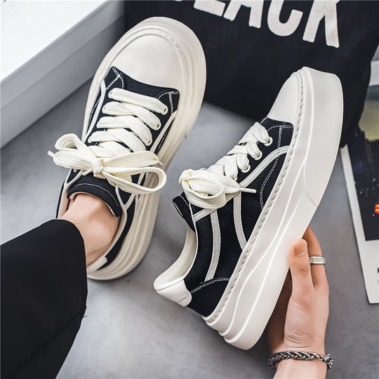 Damen Sportliche und modische Plateausneaker EB
