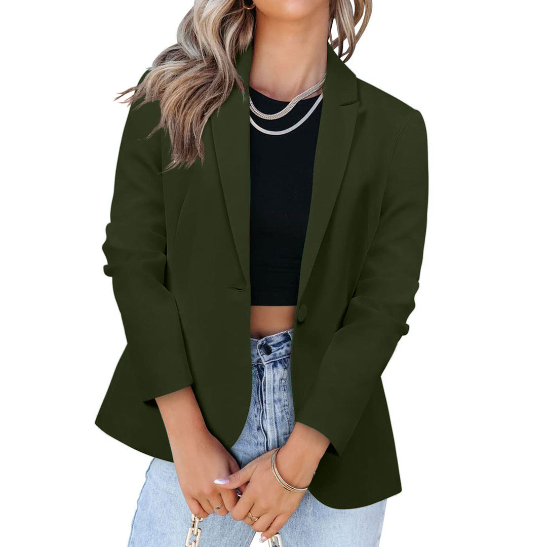 Damen Eleganter Blazer mit modernem Schnitt und praktischen Taschen EB