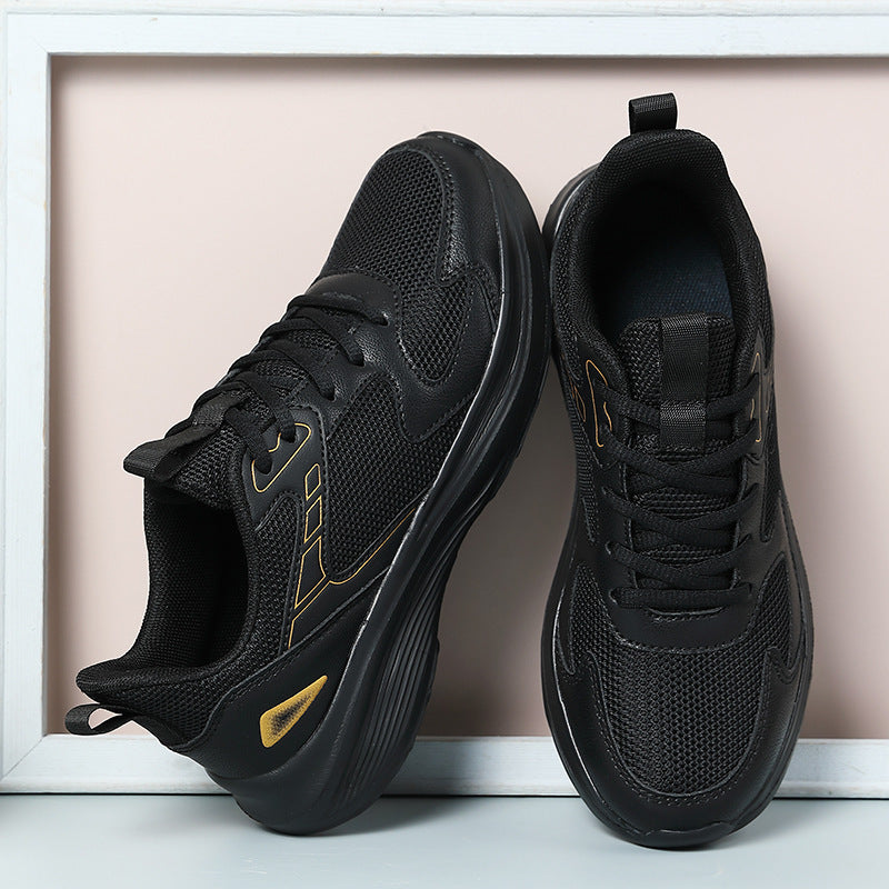 Damen Komfortable Freizeit-Sneaker mit atmungsaktiver Mesh-Oberfläche EB