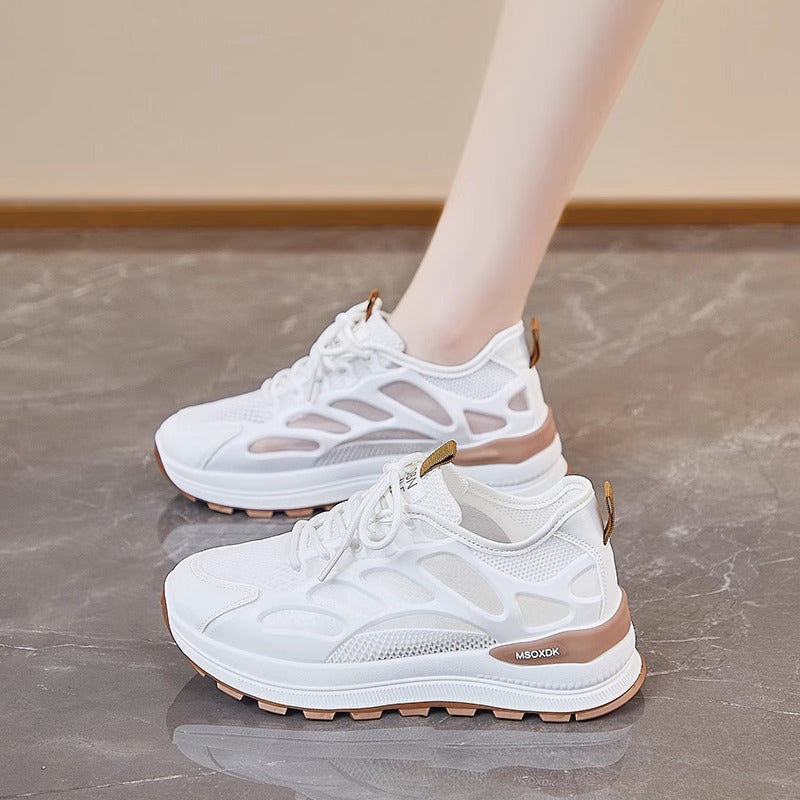 Damen Sportliche Luftige Sneakers EB