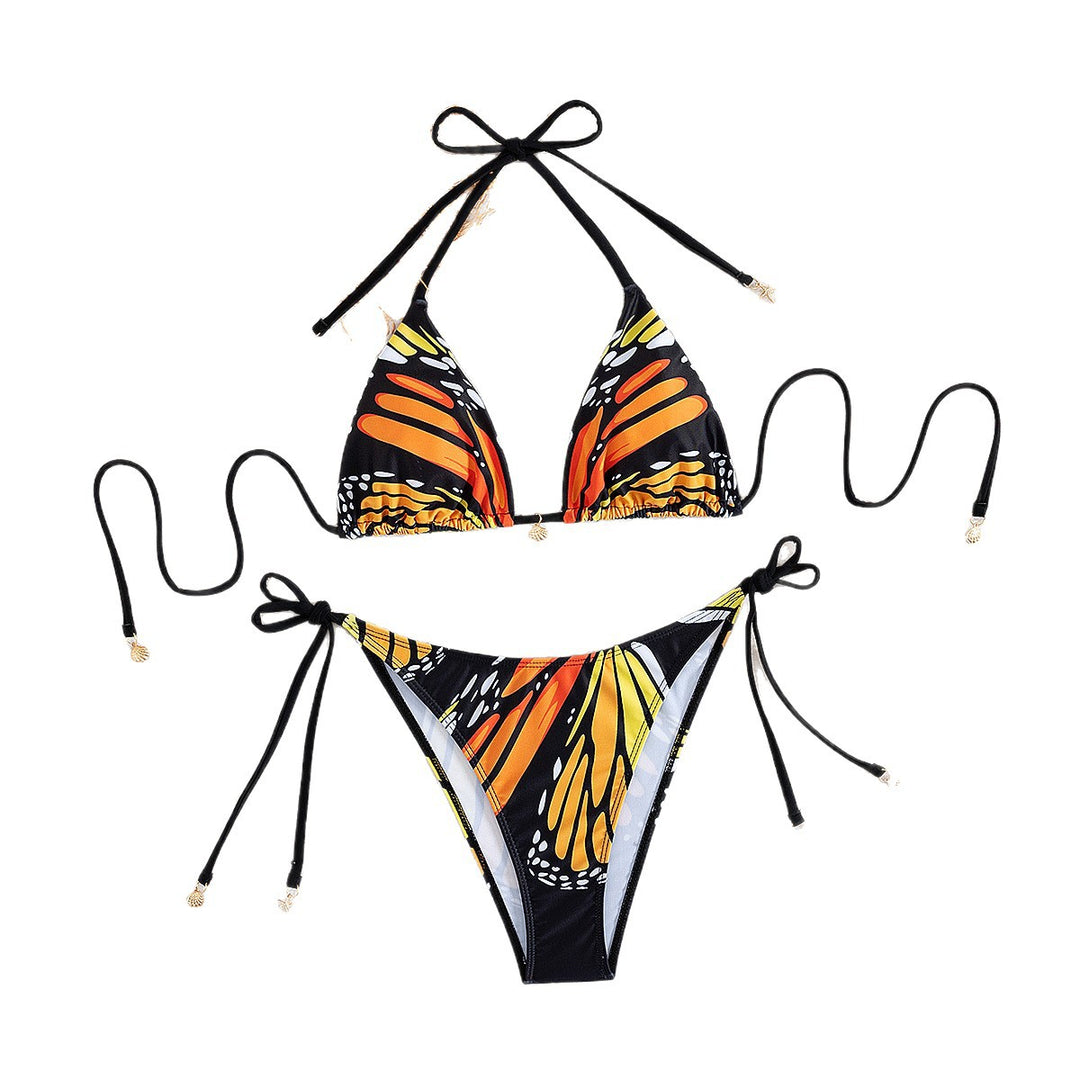 Damen Triangel-Bikini mit verstellbaren Trägern EB