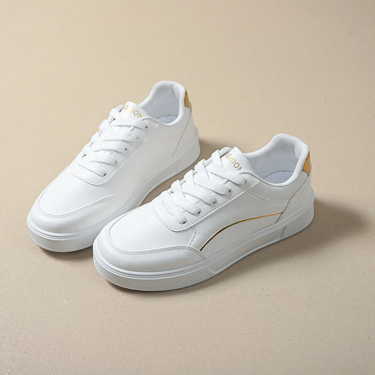 Damen Modische Sneaker mit eleganten Akzenten und atmungsaktiver Sohle EB