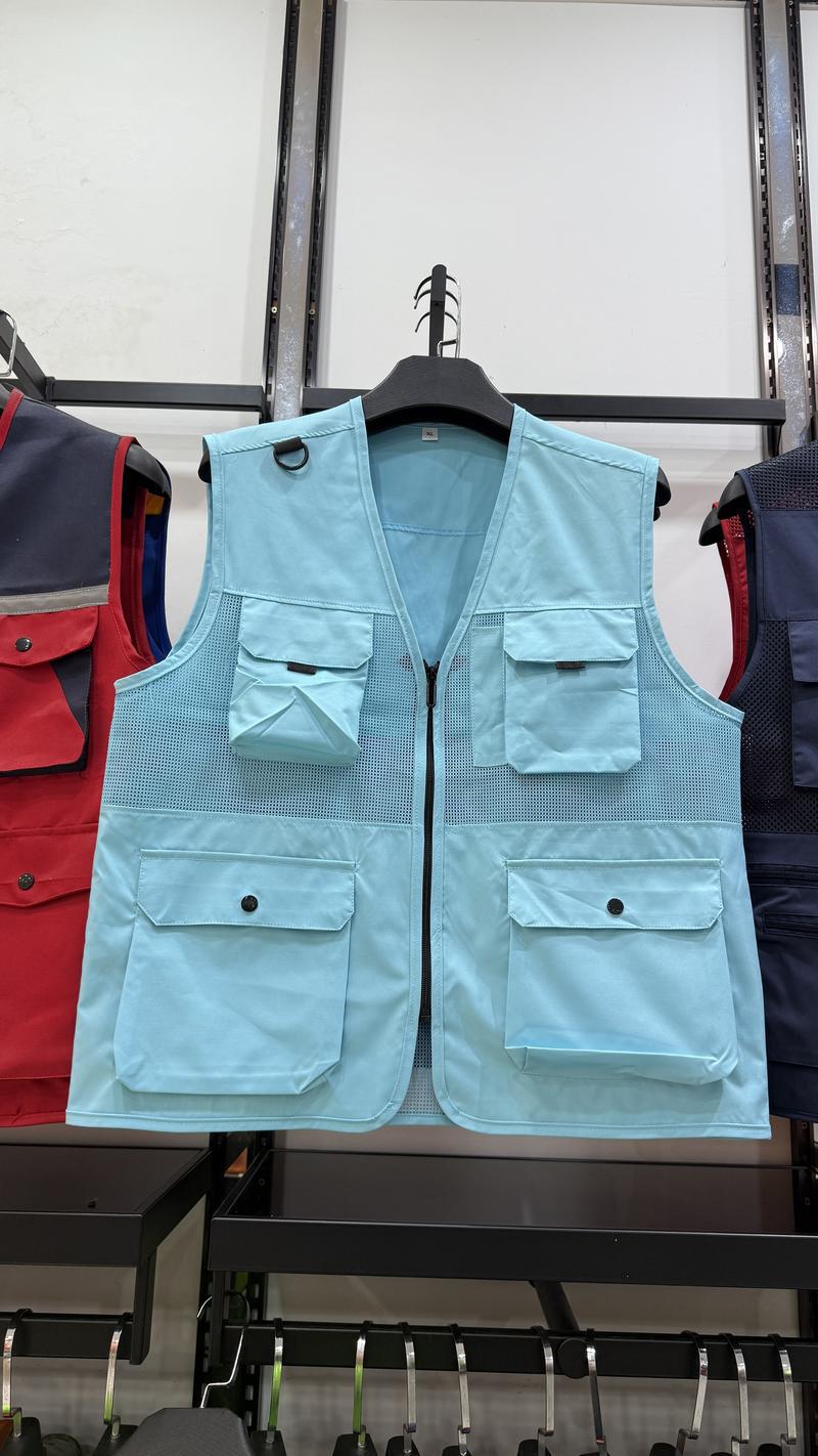 Unisex Praktische Outdoor-Weste mit mehreren Taschen R&B